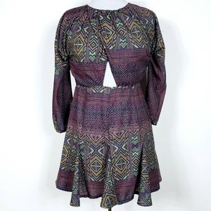 6ShoreRoad Medium Cutout Mini Dress Dolman Dress